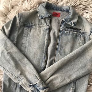 424 ON FAIRFAX 2017 DENIM JACKET